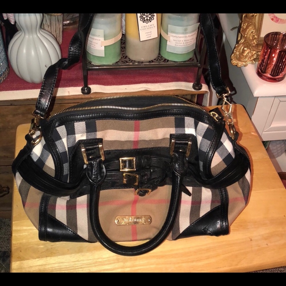 Authentic Burberry Satchel